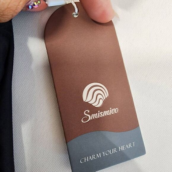 Smismivo Size Large Tummy Control One Piece Swimsuit Ruched - Picture 5 of 7